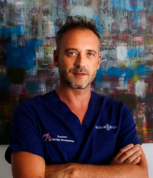 Dr Yannick Roussanne, chirurgien orthopédiste de l'épaule à Montpellier